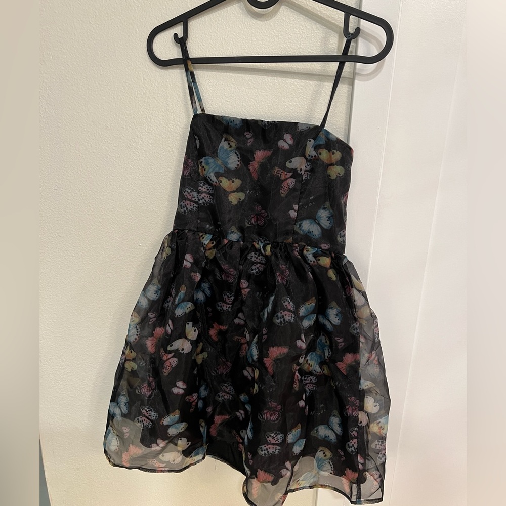 Lulus Mini Butterfly Dress